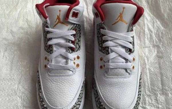 Fashion Style Air Jordan 3 Cardinal Red